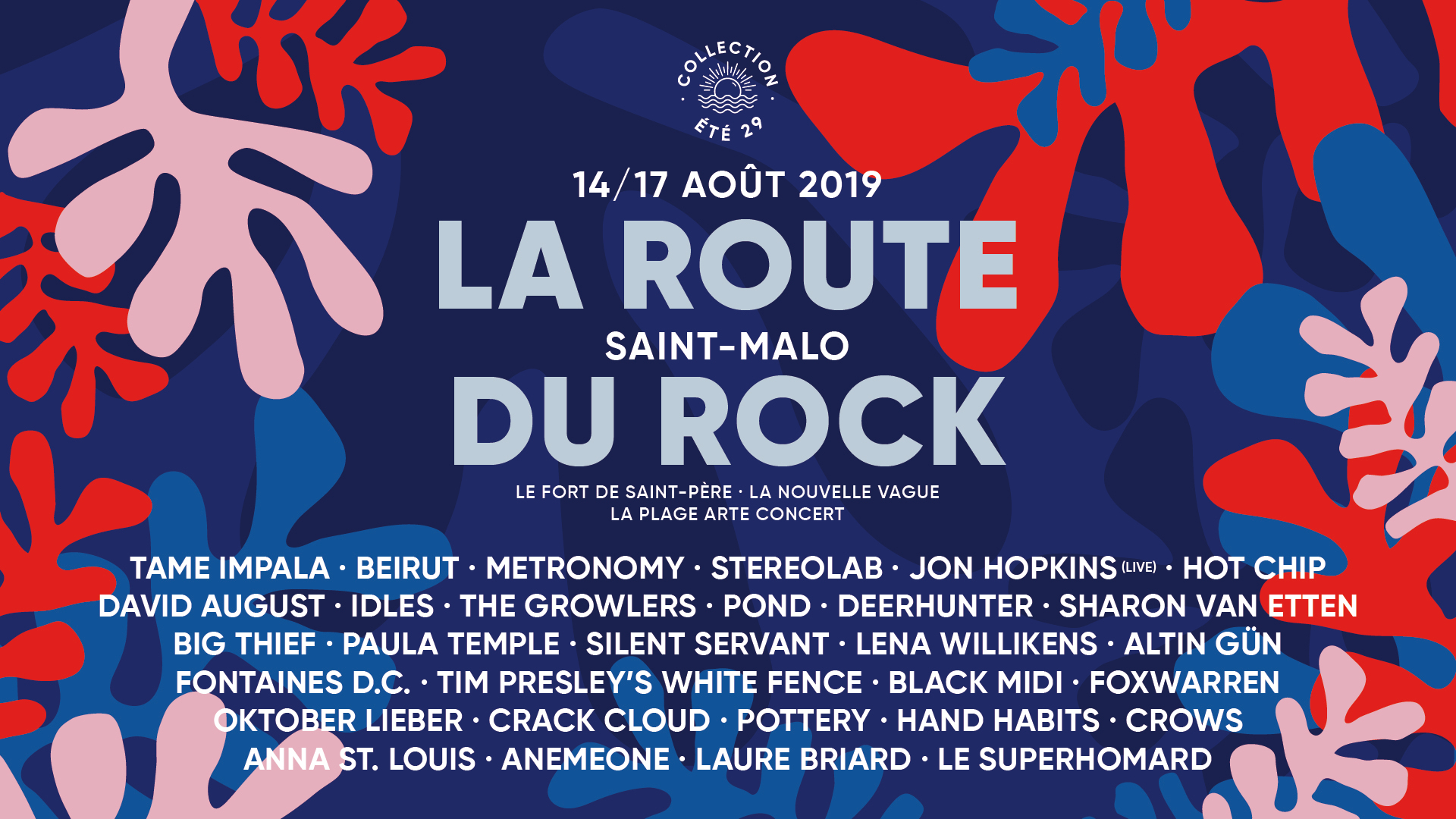 Route du Rock 2019 programmation